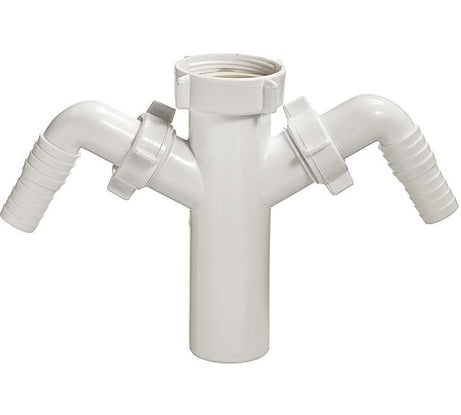 Патрубок с двумя отводами ORIO 1 1/2x40 А-4176