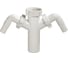 Патрубок с двумя отводами ORIO 1 1/2x40 А-4176 1