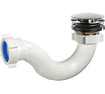 Сифон для душевого поддона ORIO 1 1/2x40 S-тип,клик-клак А-2058