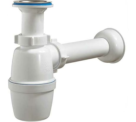 Бутылочный сифон ORIO с литым выпуском 1 1/2x40 с прямой трубой 40-40 В-40029