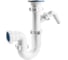 Прямоточный сифон ORIO 1 1/2x40 с одним отводом S-4105 1