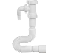 Гибкая труба ORIO без выпуска 1 1/2x40/50, с одним отводом, длина 1325 мм АС-101325