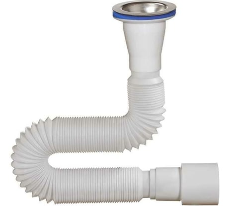 Гибкая труба ORIO 63x40/50 с литым выпуском, L-770мм А-6316