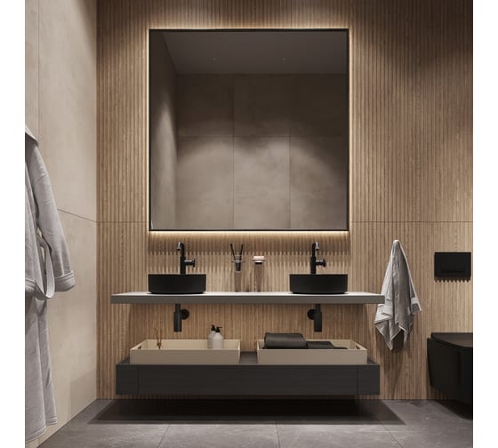Бутылочный сифон для умывальника IDDIS Optima home черный матовый OPTBL00i84
