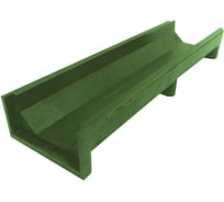 Канал для отвода воды ООО ТК "Титан" 500x140x70, зеленый 501465ЛЗ