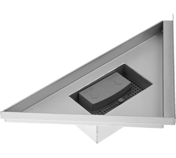 Треугольный трап ORE DrainT2 250x250x355 мм, слив 40 мм 4607122242460