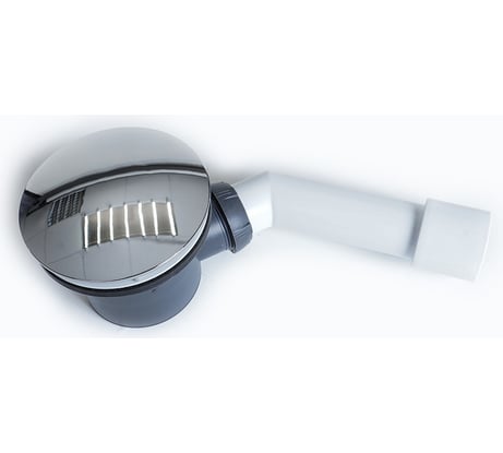 Сифон для душевого поддона Wirquin Tourbillon слив D90 с жестким патрубком 30987139
