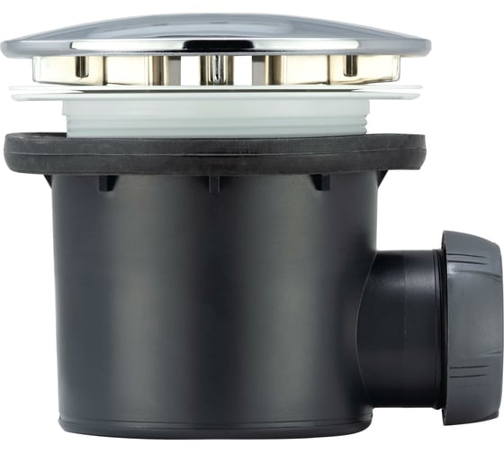 Сифон для душевого поддона Wirquin Tourbillon слив D90 с жестким патрубком 30987139