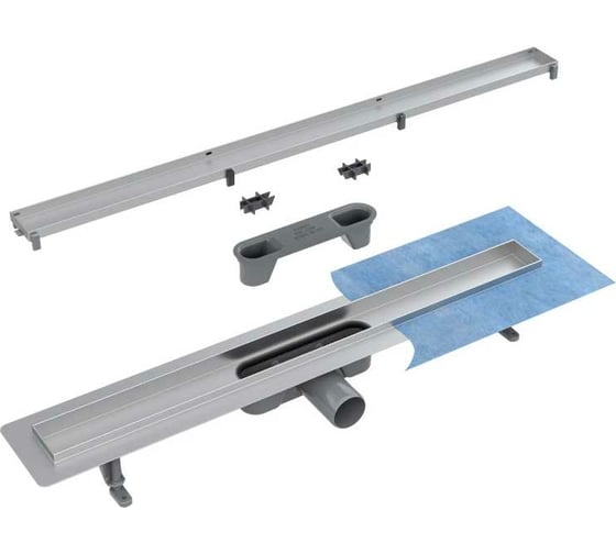 Душевой лоток DAVETI basic abs 60 см, трап + сухой затвор D60ABS