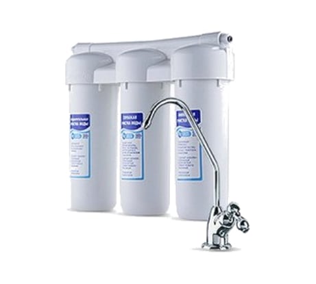 Водоочиститель для жесткой воды Аквафор Трио