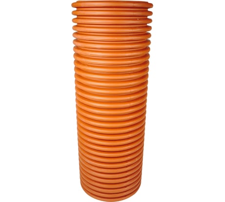 Гофротруба колодца Агросток ПЭ двухслойная SN8 315/368 L-1000 мм 53543