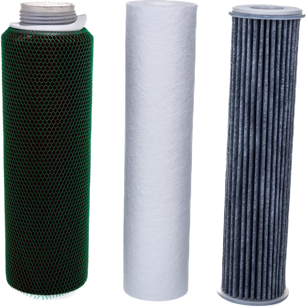 Комплект картриджей №14 к фильтрам Гейзер-Ультра БИО 411 (для мягкой ...