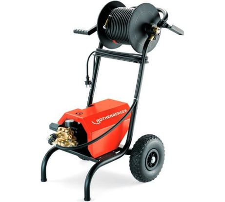 Электрическая машина для мойки труб водой под высоким давлением Rothenberger HD 13/100