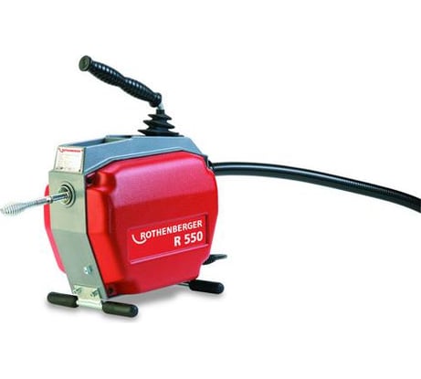 Машина для чистки труб 250Вт, 5 спиралей 16мм Rothenberger R550 79890X