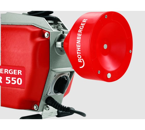 Машина для чистки труб 250Вт, 5 спиралей 16мм Rothenberger R550 79890X