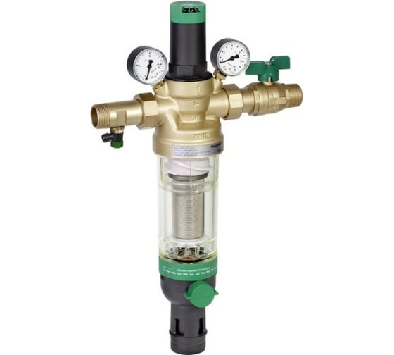 Комбинированный фильтр с водоразборным узлом сетка Honeywell Braukmann 100 на холодную воду HS10S-1AA
