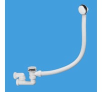 Полуавтомат McAlpine пластиковый (кнопка) с кол. и ревизией (Lперелива=700мм) MRB10-PB