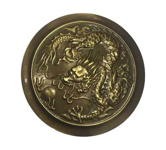 Слив с переливом BRONZE DE LUXE ДРАКОН для раковины, латунь 21984