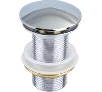 Донный клапан BRONZE DE LUXE без перелива (хром) 1001/1C