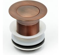 Донный клапан медный, цвет R01 Bronze de Luxe