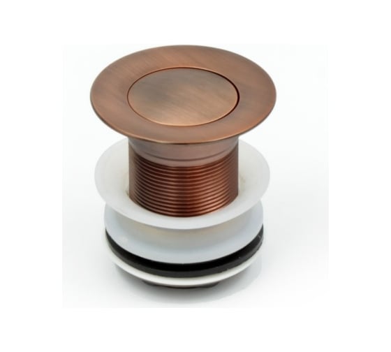 Донный клапан BRONZE DE LUXE медный, цвет Plum R01 1
