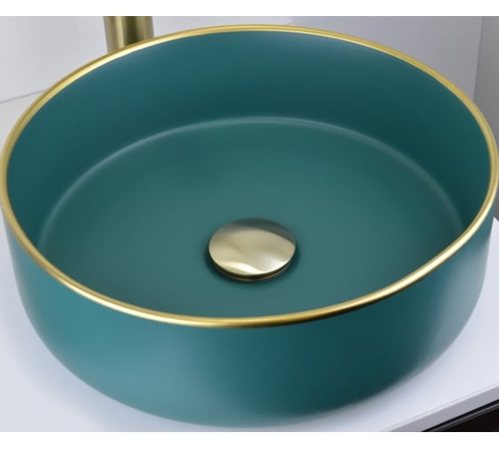 Донный клапан BRONZE DE LUXE SCANDI с переливом бронза 21971BR