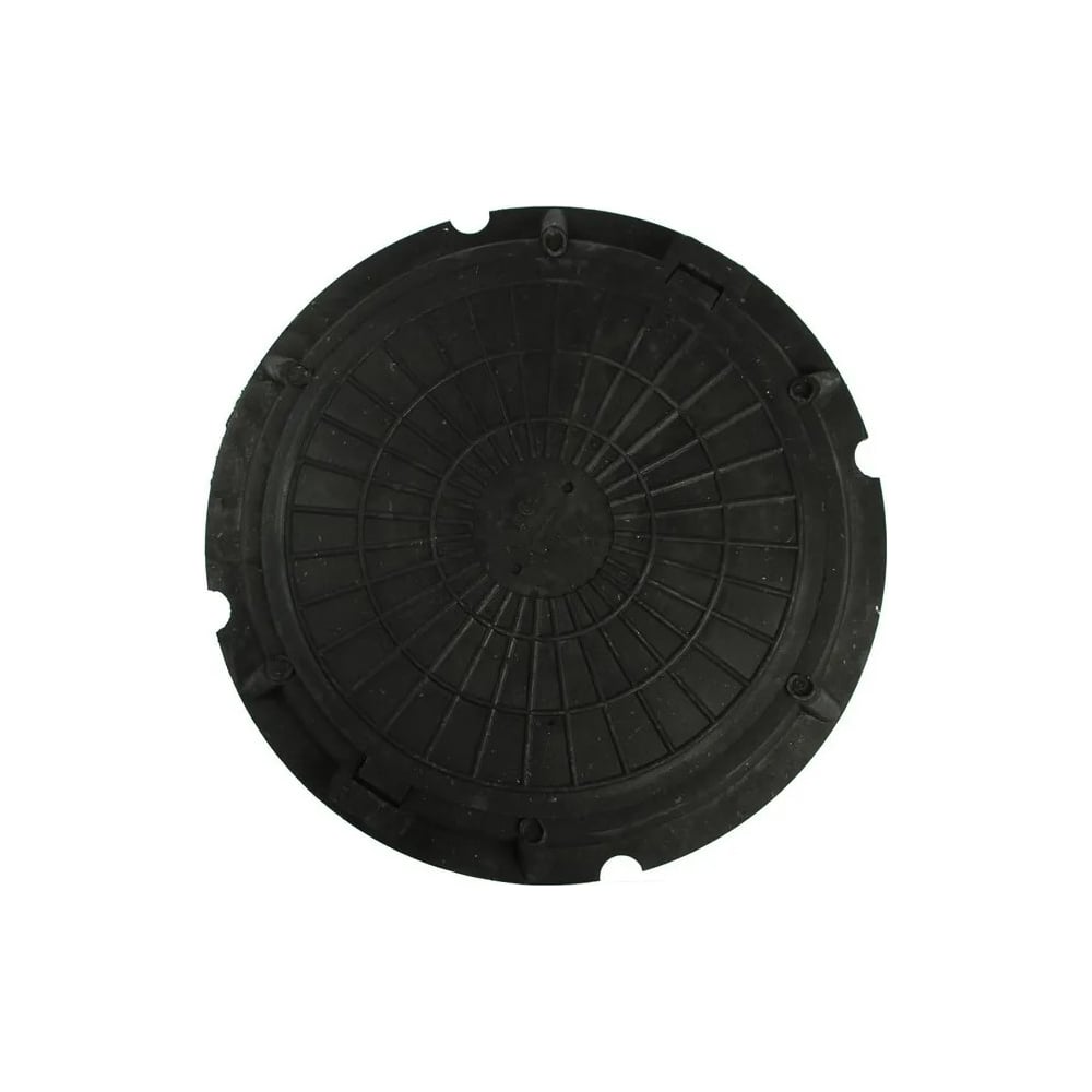 Полимерно-композитный люк  легкий 730x50x25 мм 1,5 т черный .