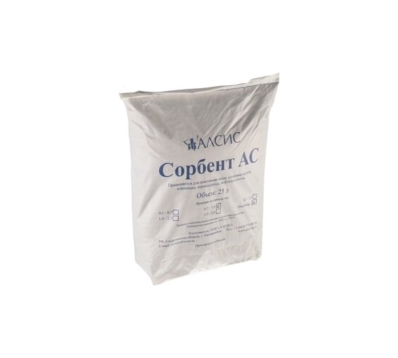 Сорбент АС (0.7 - 1.4 мм; 25 л) Гейзер 47106