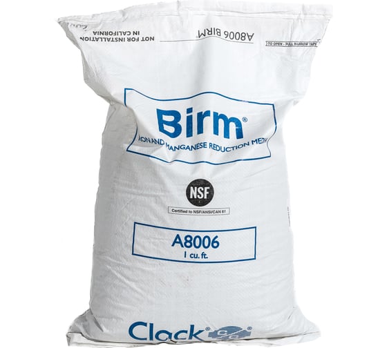 Фильтрующая загрузка Birm (28.3 л) Гейзер Clack Corporation 40015