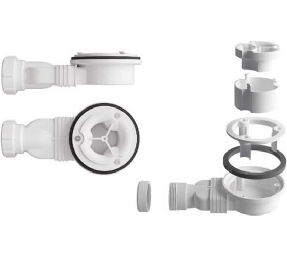Сифон с гидрозатовром VINCEA Vsph-D132
