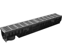 Лоток Ecoteck MEDIUM 100.125 h145 с решеткой пластиковой, кл.В125 46631