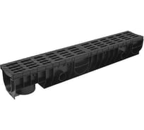 Лоток Ecoteck MEDIUM 100.125 h145 с решеткой пластиковой, кл.В125 46630