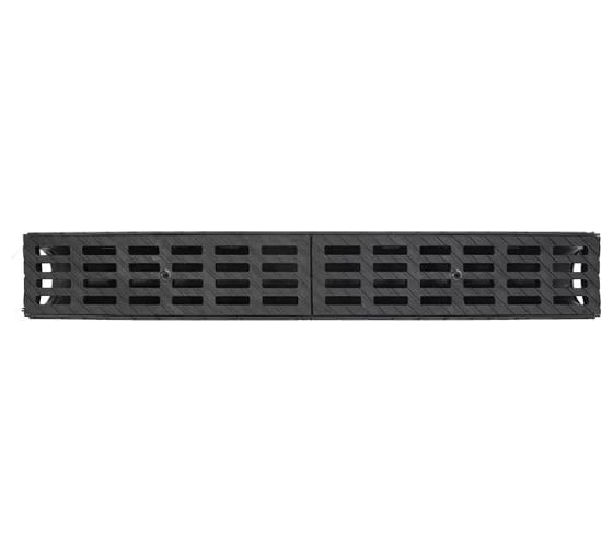Лоток Ecoteck MEDIUM 100.125 h145 с решеткой пластиковой, кл.В125 46630