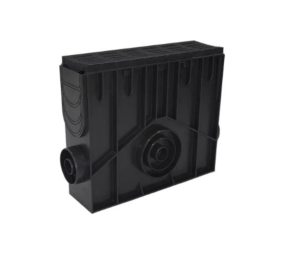 Пескоуловитель Ecoteck 100 h435 пластиковый в сборе с решеткой 100 MEDIUM В-125 ДИ 12305000 46633
