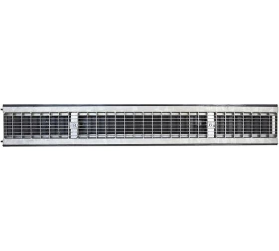 Лоток Ecoteck STANDART 100.65 h69 с решеткой сварной оцинкованной, кл.В125 46615