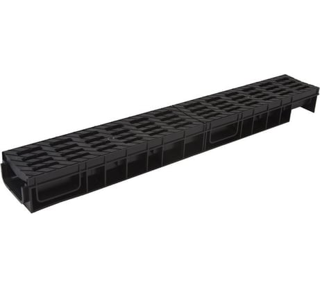 Лоток Ecoteck MEDIUM 100.65 h85 с решеткой пластиковой, кл.В125 46626