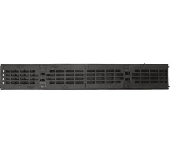 Лоток Ecoteck STANDART 100.65 h69 с решеткой 100 чугунной, кл.С250 46616