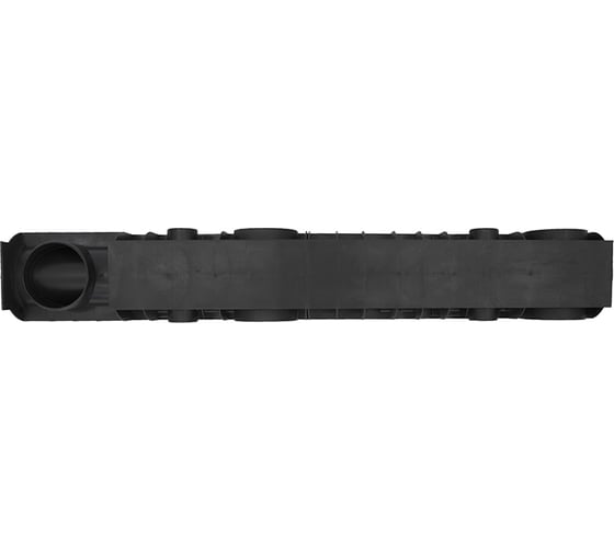 Лоток Ecoteck STANDART 100.125 h129 с решеткой стальной, кл. А15 46620