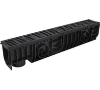 Лоток Ecoteck MEDIUM 100.175 h195 с решеткой пластиковой, кл. В125 46632