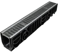 Лоток Ecoteck STANDART 100.175 h179 с решеткой сварной оцинкованной, кл. В125 46624