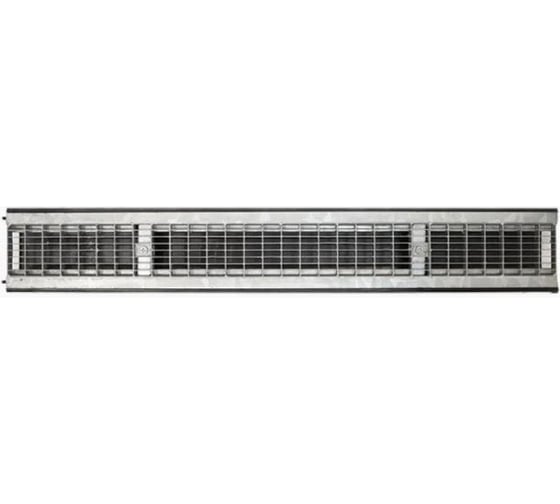 Лоток Ecoteck STANDART 100.99 h99 с решеткой сварной оцинкованной, кл. В125 46618
