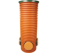 Дренажный смотровой колодец в сборе Агросток 368/315x2000 мм с тремя выходами 160 мм 54494