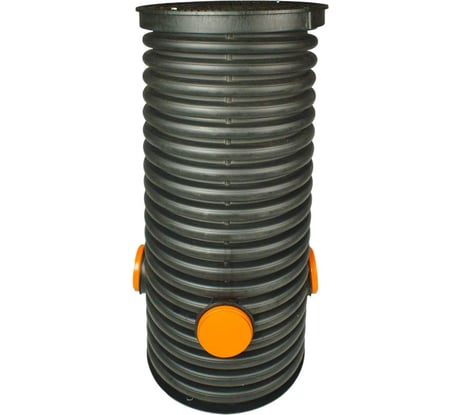 Дренажный смотровой колодец в сборе Агросток 460/400x1000 мм с тремя выходами 160 мм 54495