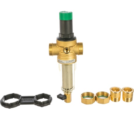 Фильтр миниплюс с редуктором на холодную воду Honeywell 100 мкм FK06-1"AA