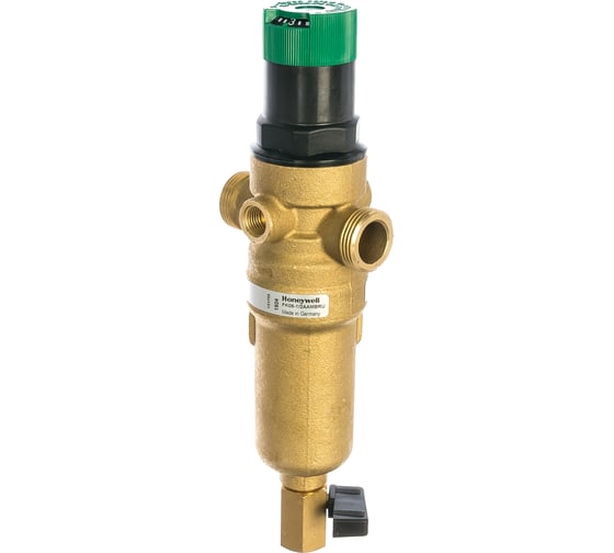 Фильтр миниплюс с редуктором на горячую воду Honeywell 100 мкм FK06-1/2"AAМ
