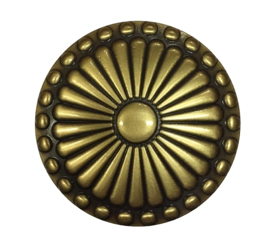 Слив без перелива BRONZE DE LUXE Цветок латунь 21965/1