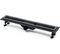 Водоотводящий желоб TIMO из пластика, с порогами из нержавеющей стали SP10-600