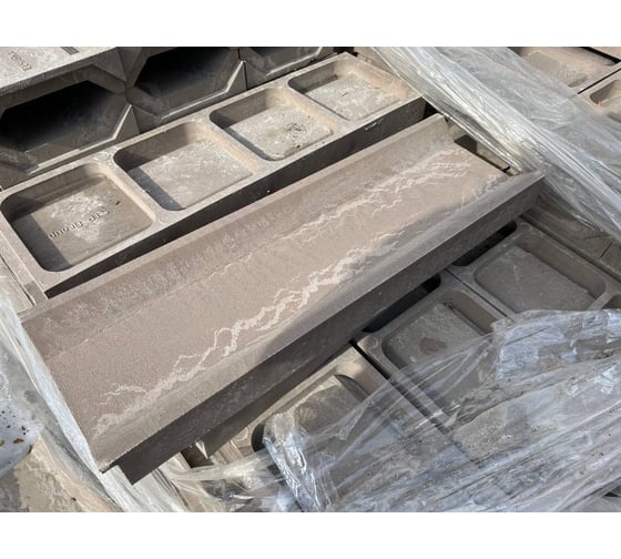 Лоток водоотведения NeoКомпозит ППК 500x150x50, серый ЛВ-50 С
