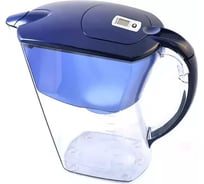Водоочиститель кувшин Аквафор Премиум синий с электронным счетчиком