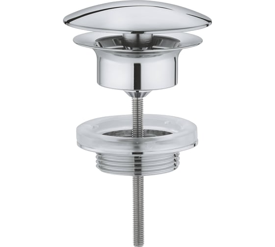 Донный клапан для раковины GROHE (без функции перекрывания слива) 1 1/4 дюйма 65808000